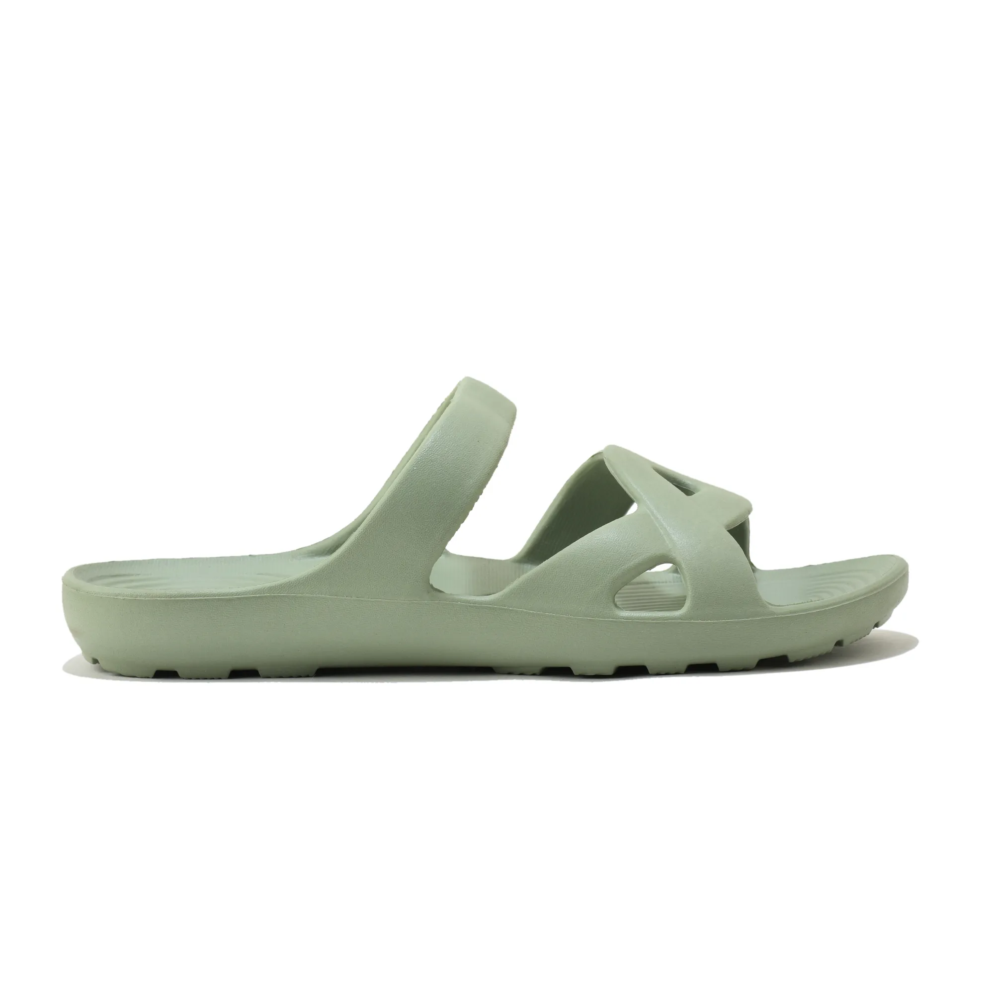 Women Sage Green EVA Comfort Flip-Flops - Thumbnail 2