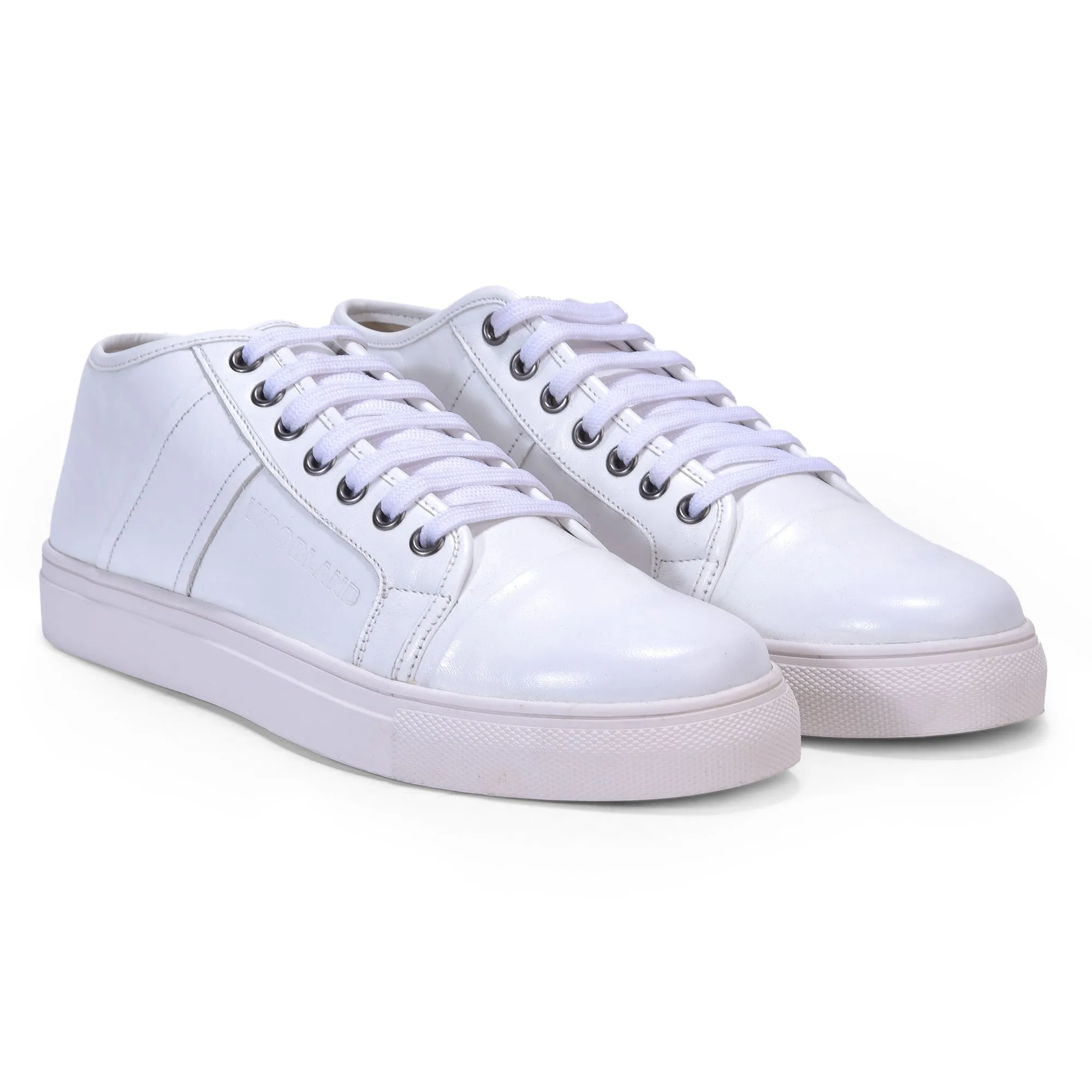 White casual sneakers for women - Thumbnail 6