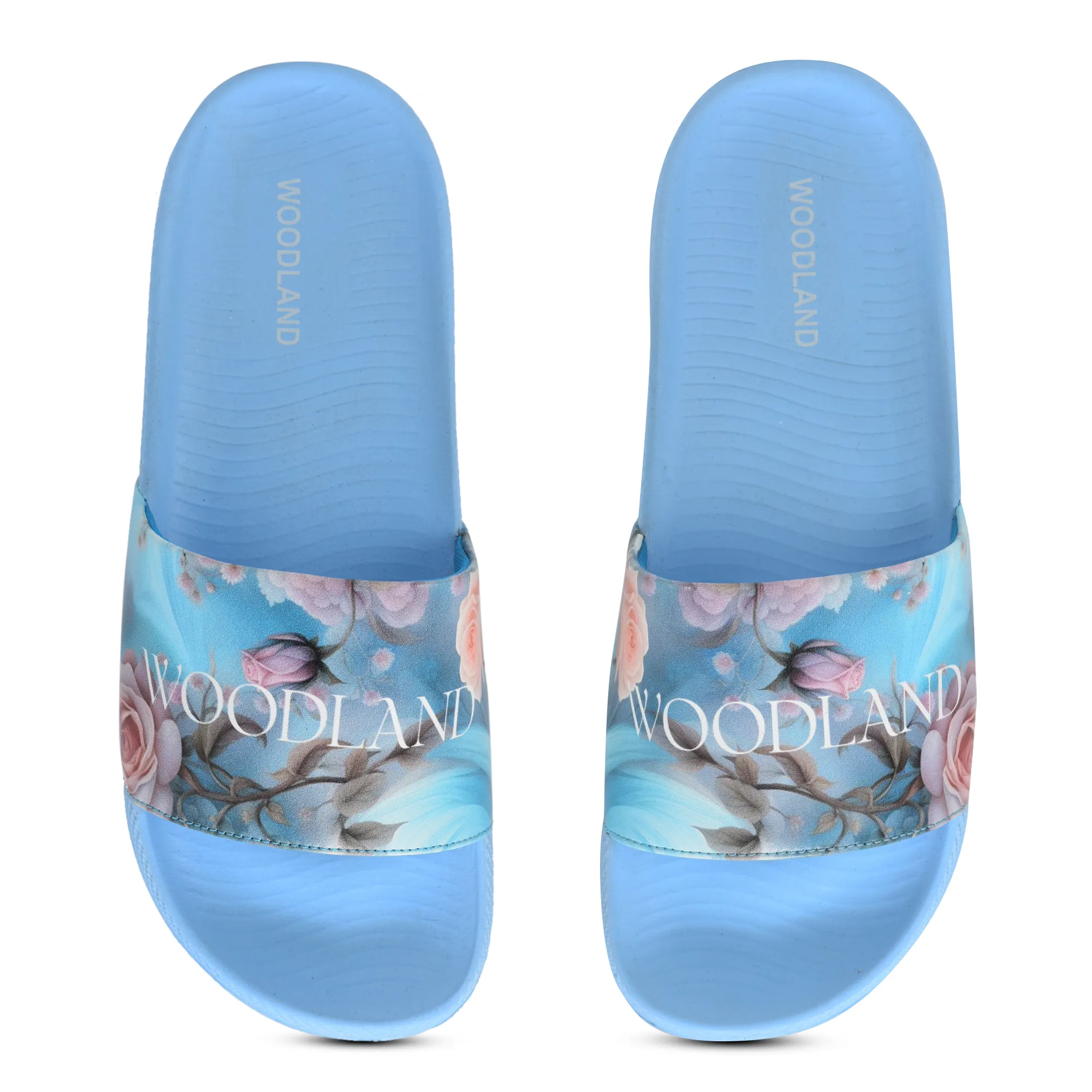 Woodland Women DBlue Lightweight Flip-Flops - Thumbnail 5