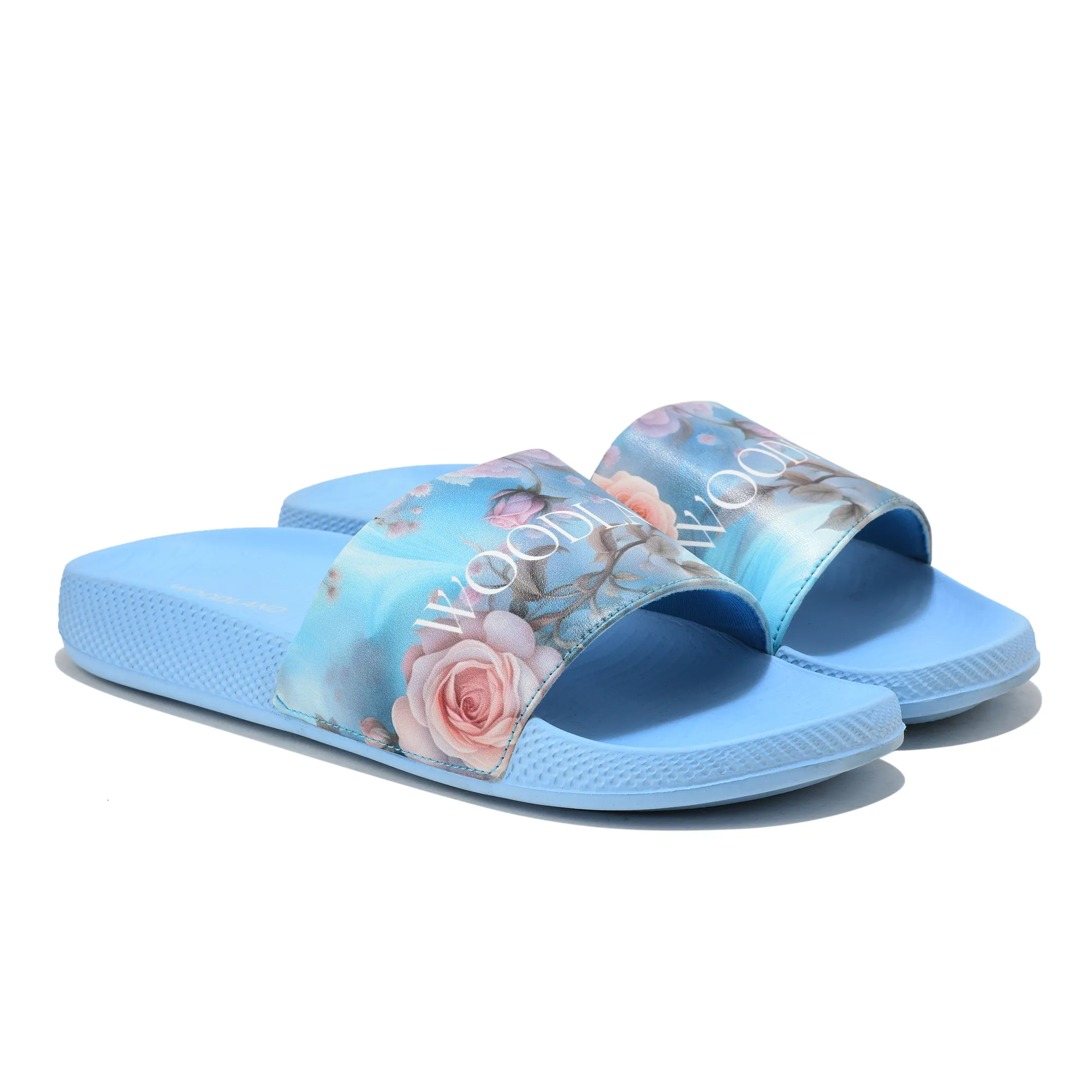 Woodland Women DBlue Lightweight Flip-Flops - Thumbnail 8