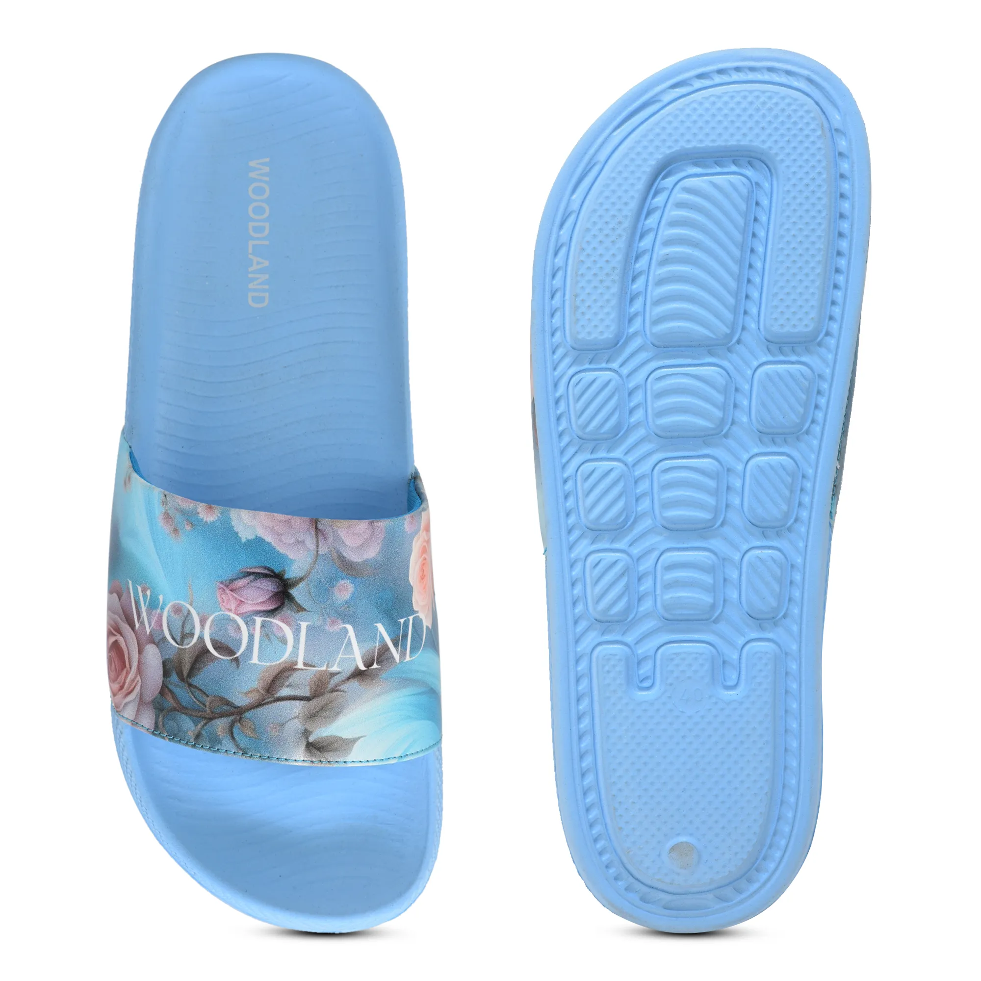 Woodland Women DBlue Lightweight Flip-Flops - Thumbnail 9