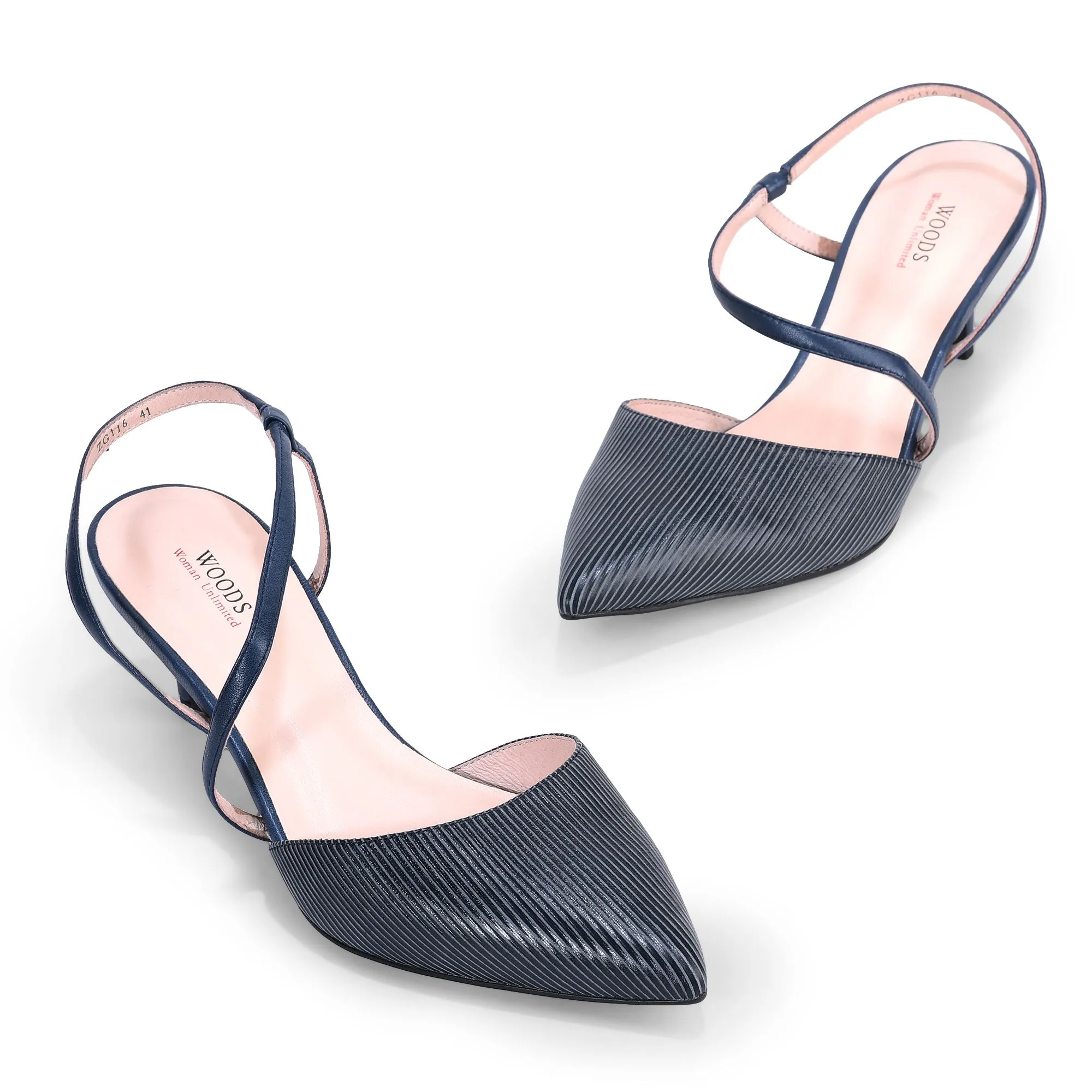 Blue strappy sandal - Thumbnail 2