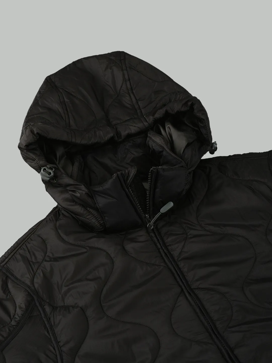 Men Dolive Quilted Hooded Jacket - Thumbnail 6