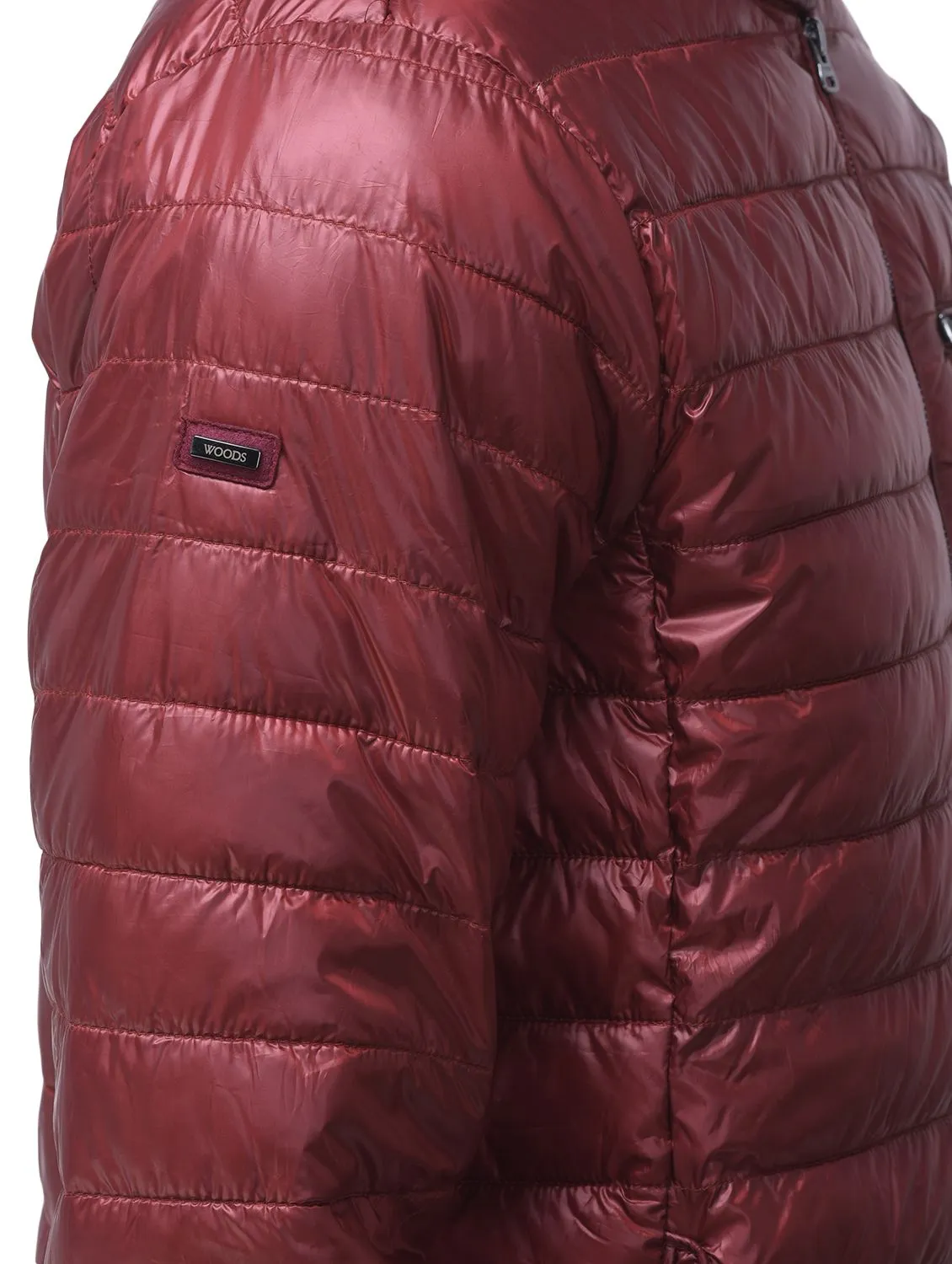 Rust quilted jacket - Thumbnail 4