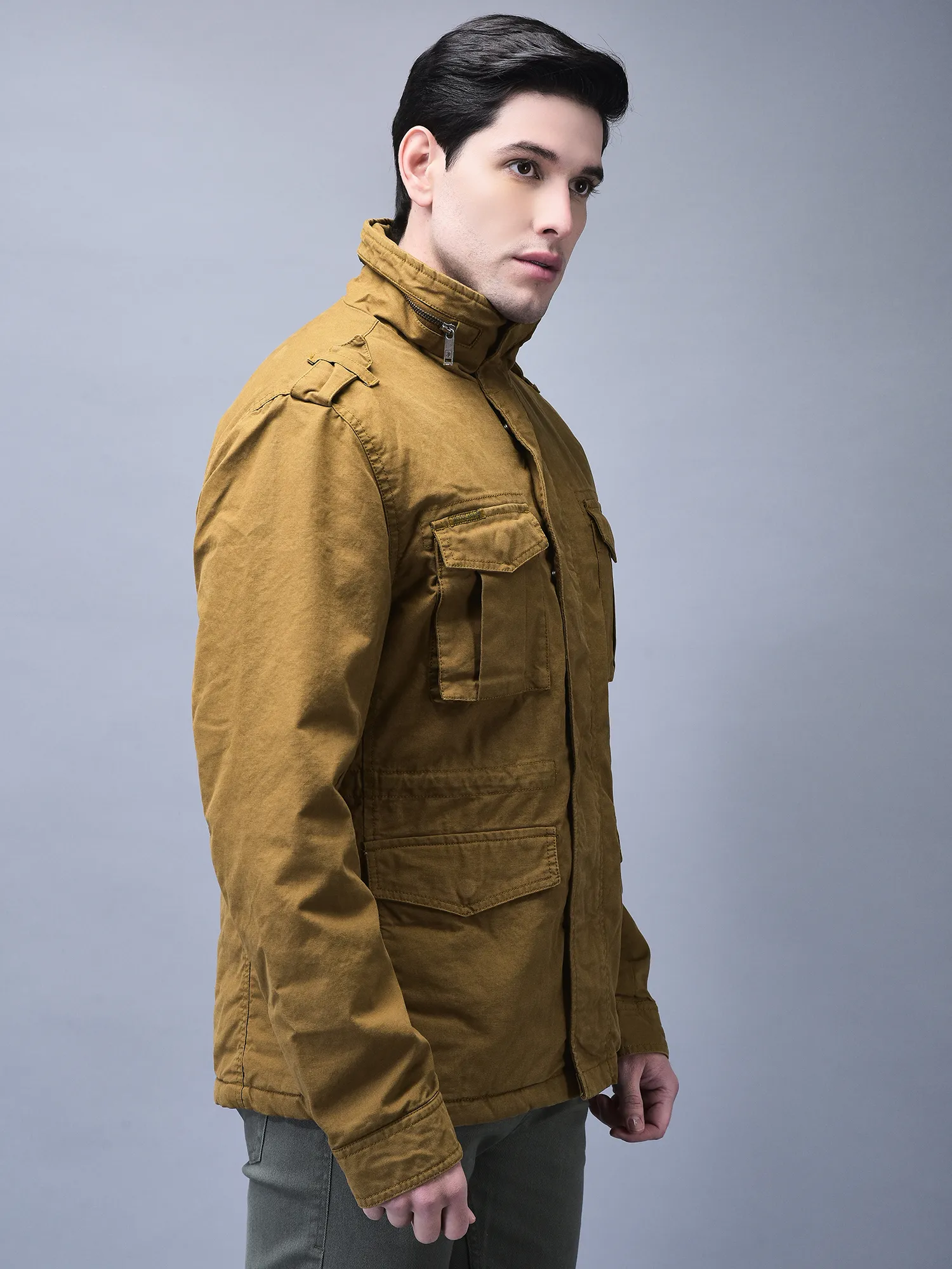 Camel jacket for men - Thumbnail 3