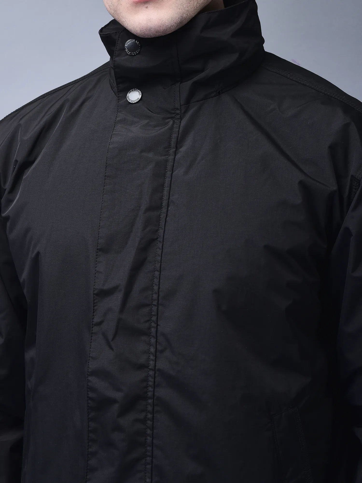 Black jacket for men - Thumbnail 4