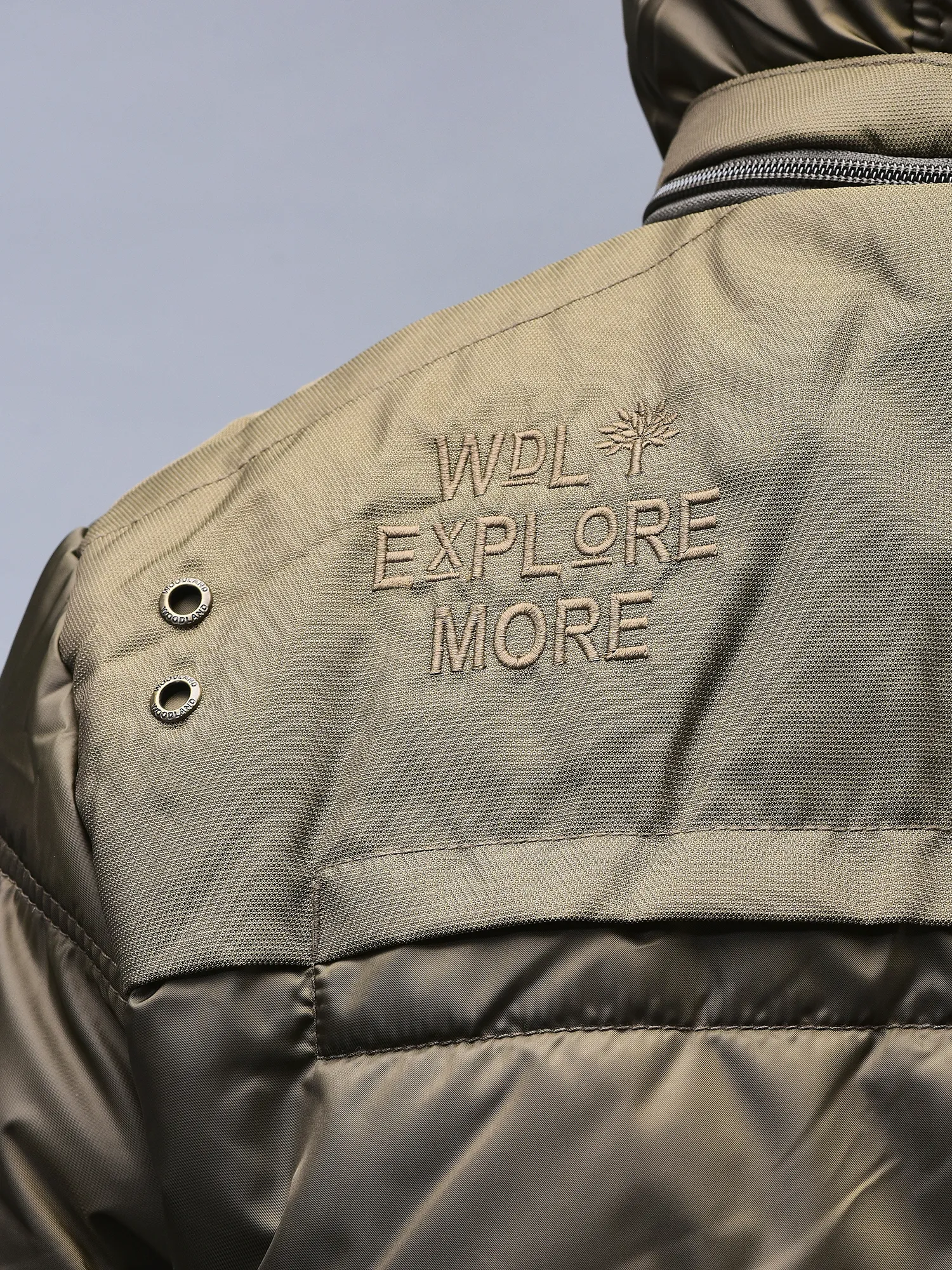 H Gold jacket for men with hood - Thumbnail 5