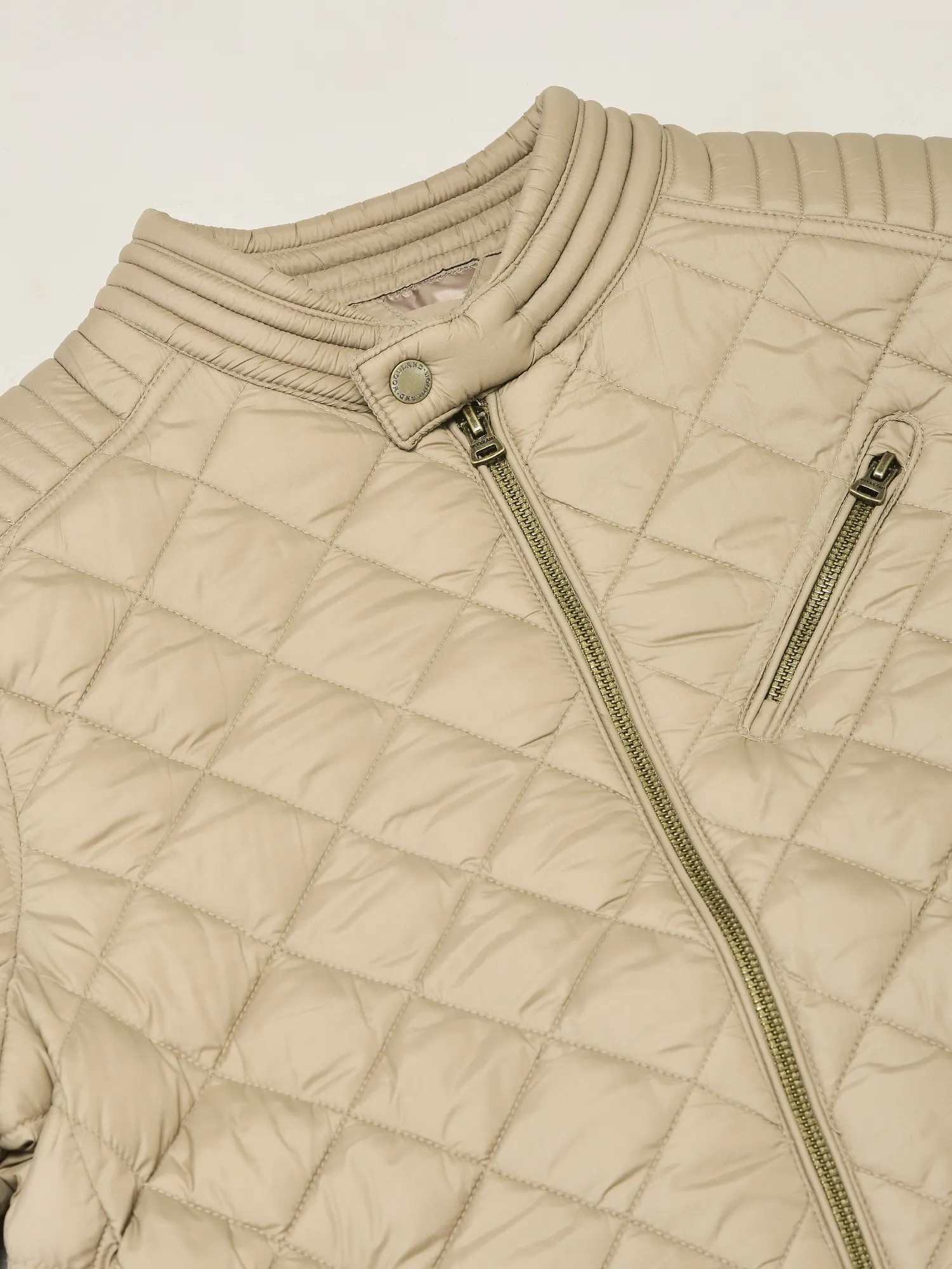 Beige jacket for men - Thumbnail 5