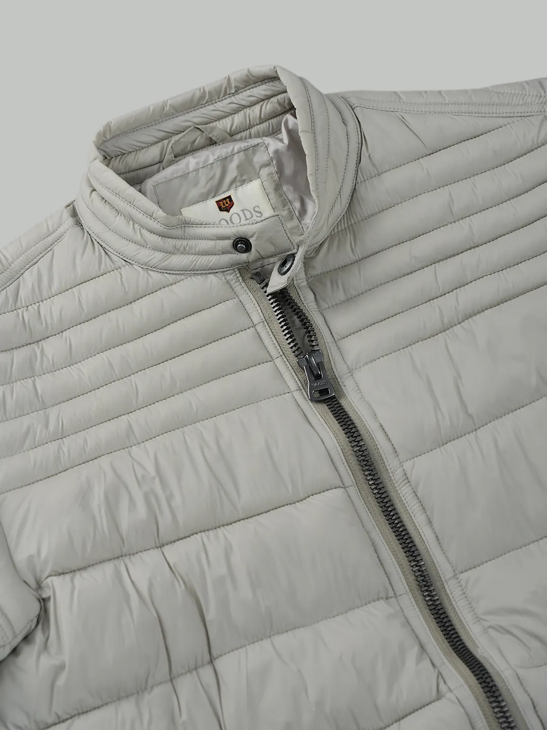 Men Lightweight Puffer Jacket in Feather Grey  - Thumbnail 6