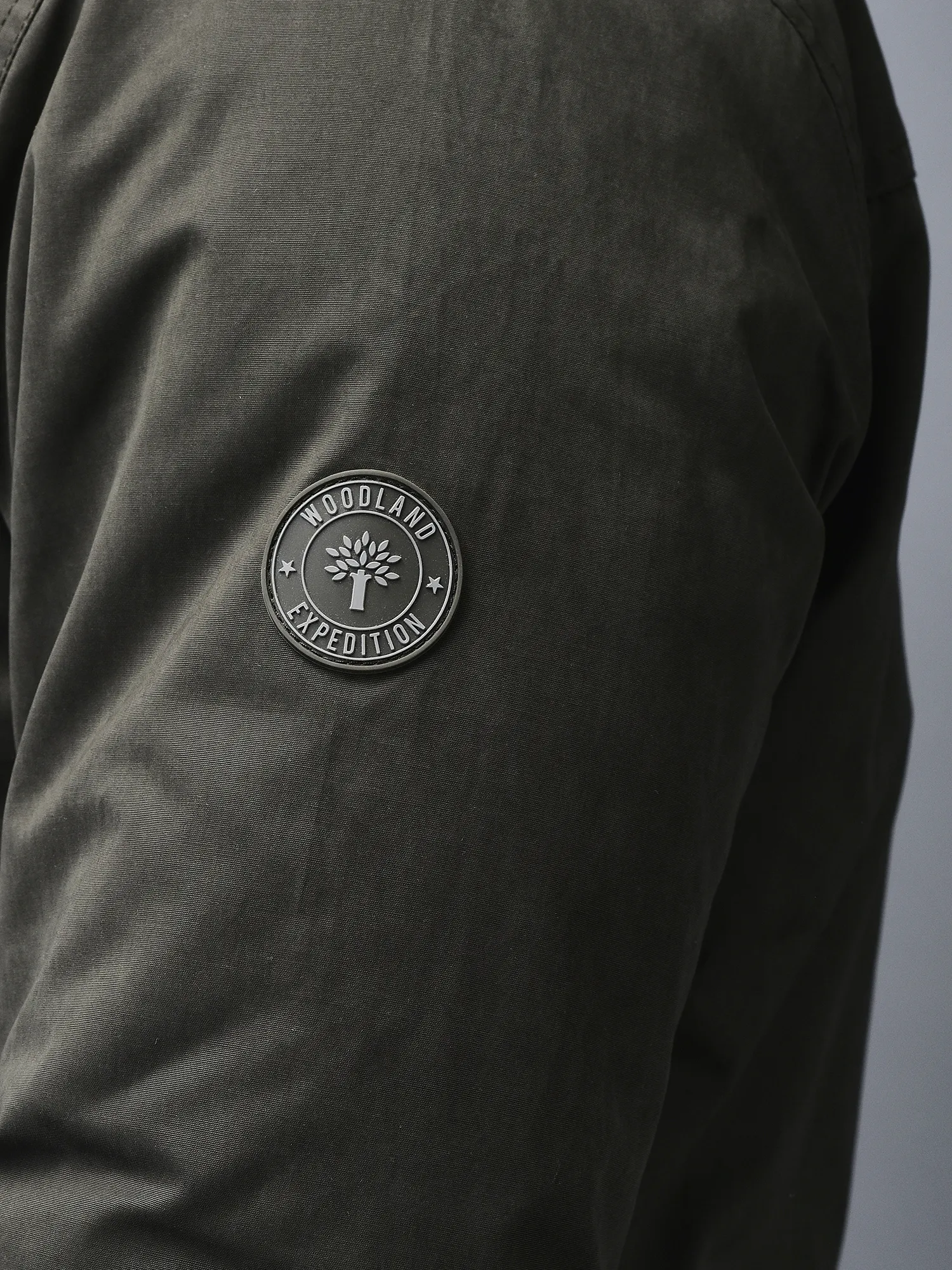 Olive jacket for men - Thumbnail 5