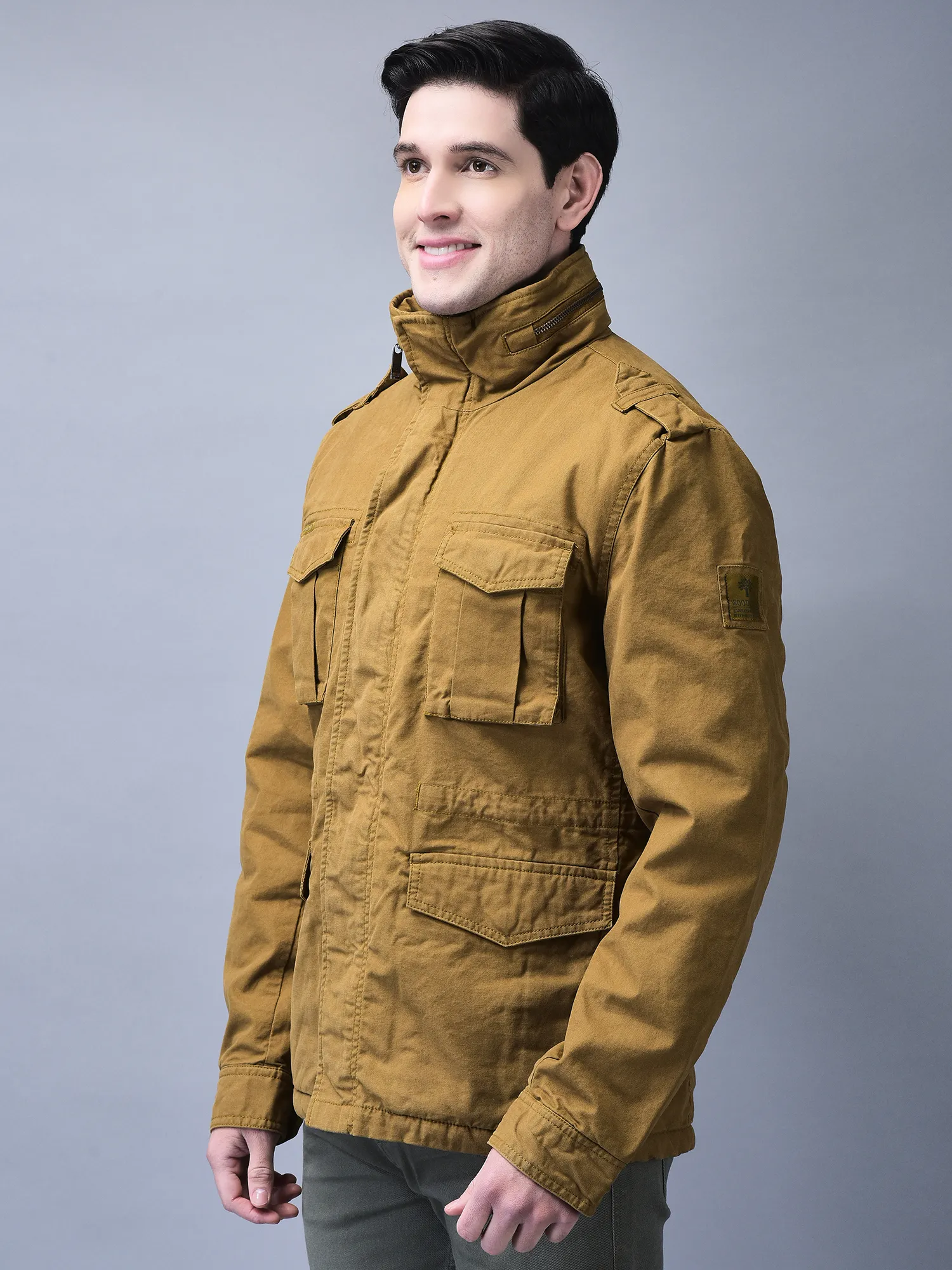 Camel jacket for men - Thumbnail 2