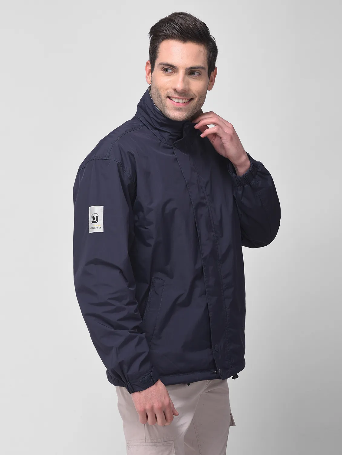 Navy jacket for men - Thumbnail 3