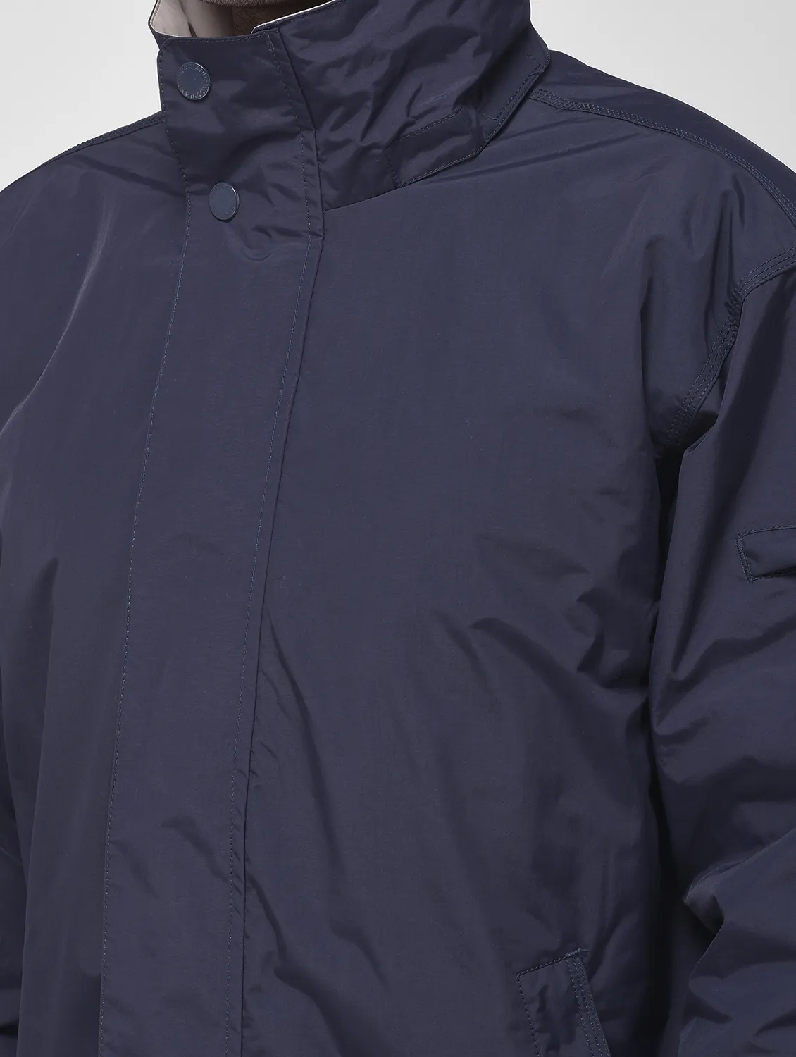 Navy jacket for men - Thumbnail 4