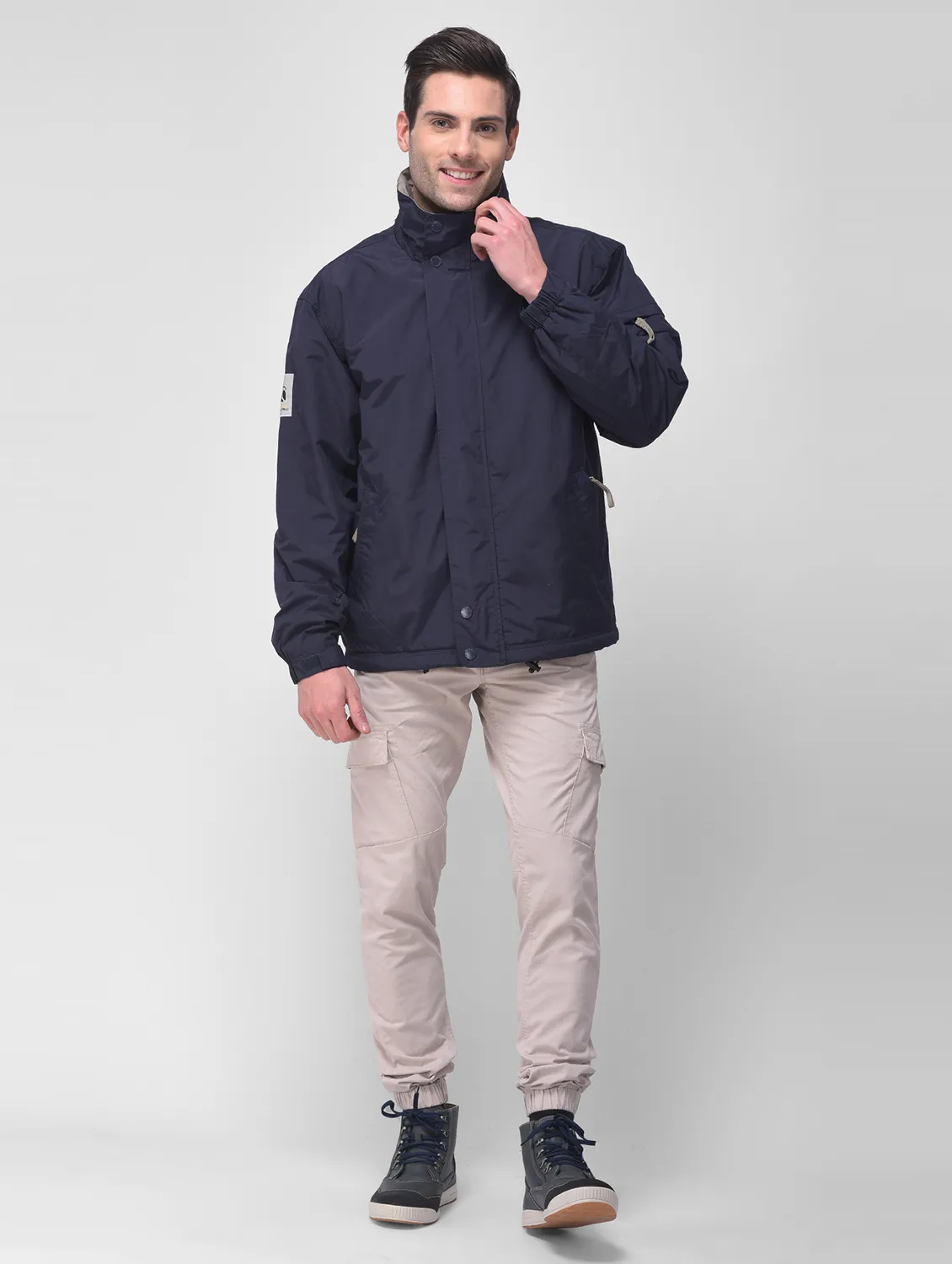 Navy jacket for men - Thumbnail 7