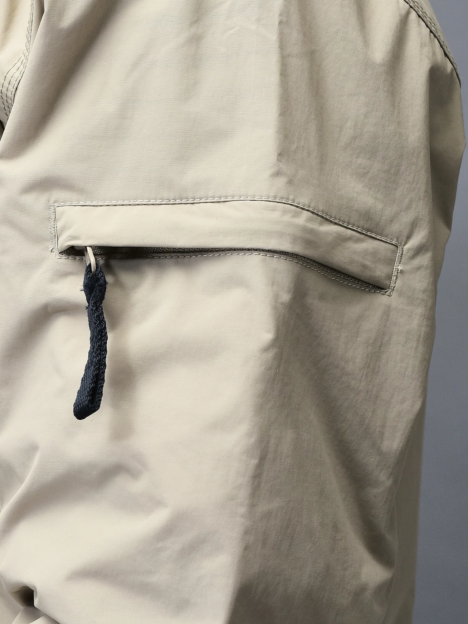 Beige jacket for men - Thumbnail 5