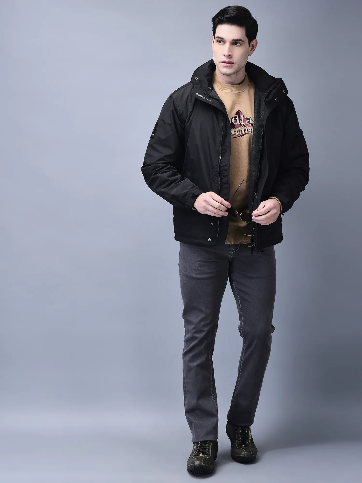 Black jacket for men - Thumbnail 8