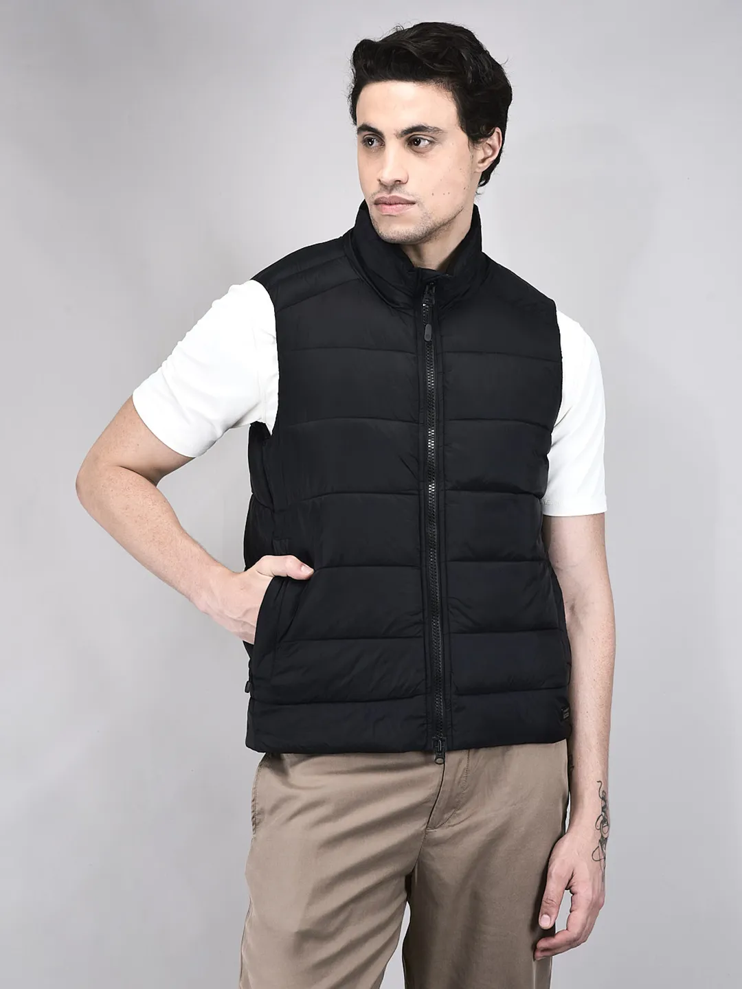 men-quilted-high-neck-nylon-black-jacket