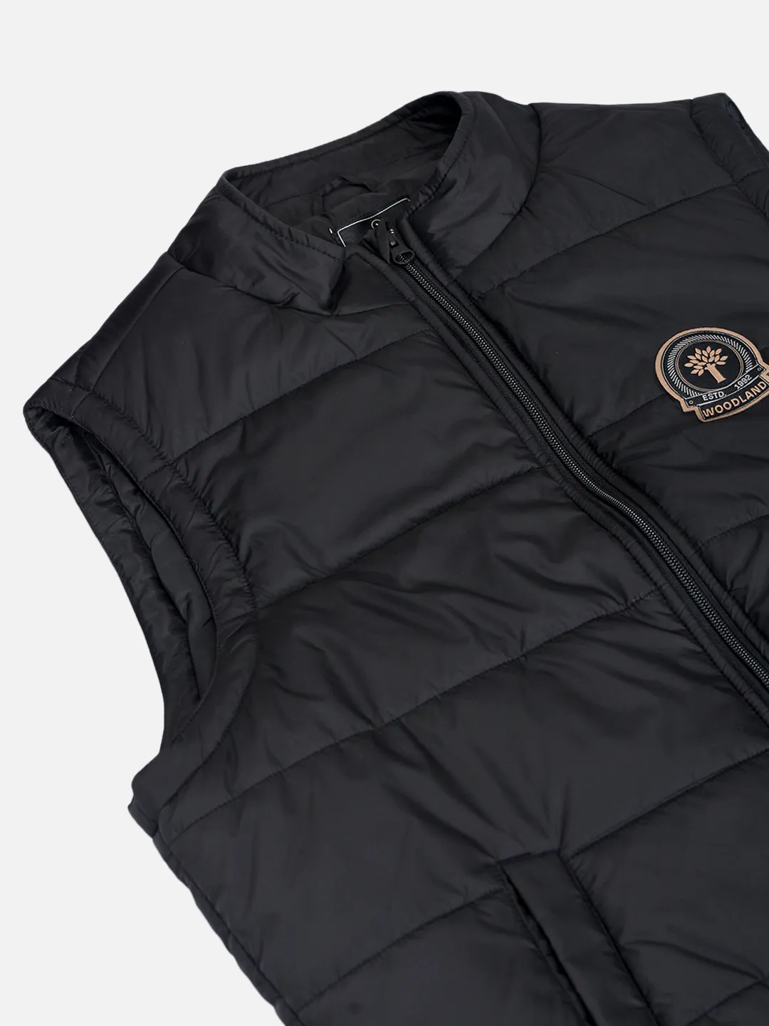 Men Black Lightweight Sleeveless Outdoor Jacket 5