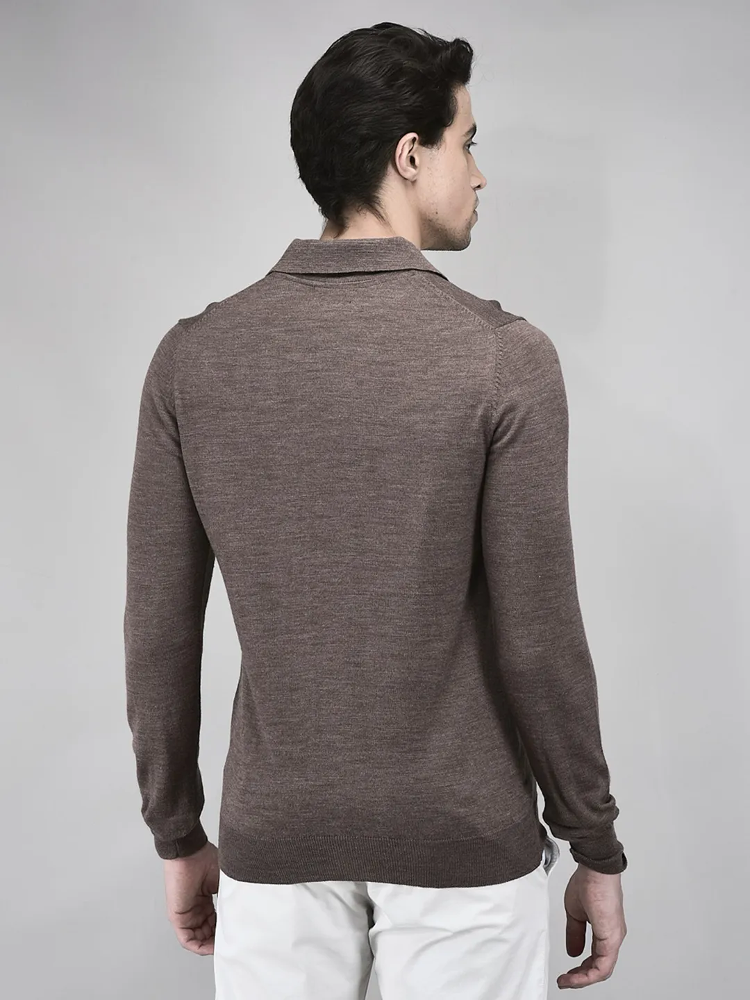 Woods Mouse Polo Jumper For Men - Thumbnail 6