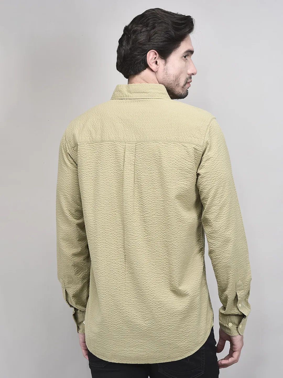 Organic Cotton Dried Hub Shirt For Men - Thumbnail 6