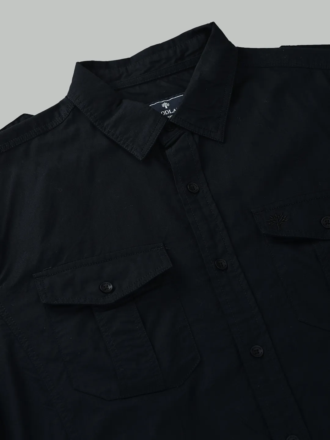 Woodland DNavy Shirt For Men - Thumbnail 5
