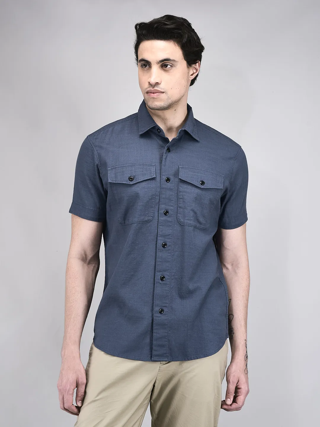 english-blue-cotton-shirt-for-men