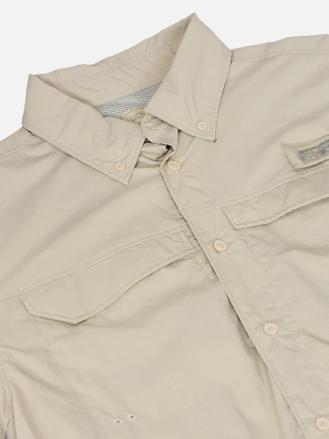Woodland Men Beige FS Fishing Shirt 5