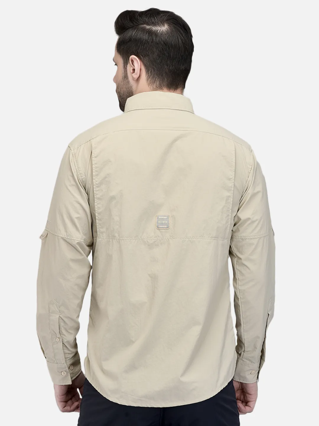 Woodland Men Beige FS Fishing Shirt 6