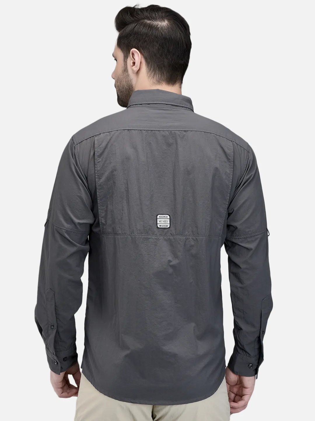 Woodland Men D-grey  FS Fishing Shirt 6