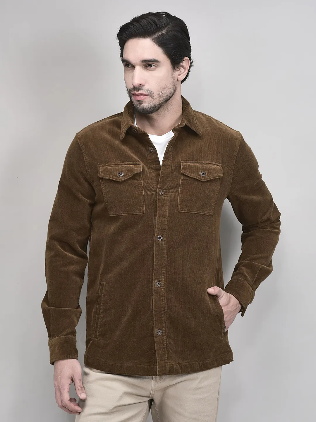 brown-full-sleeve-prewinter-shirt-for-men