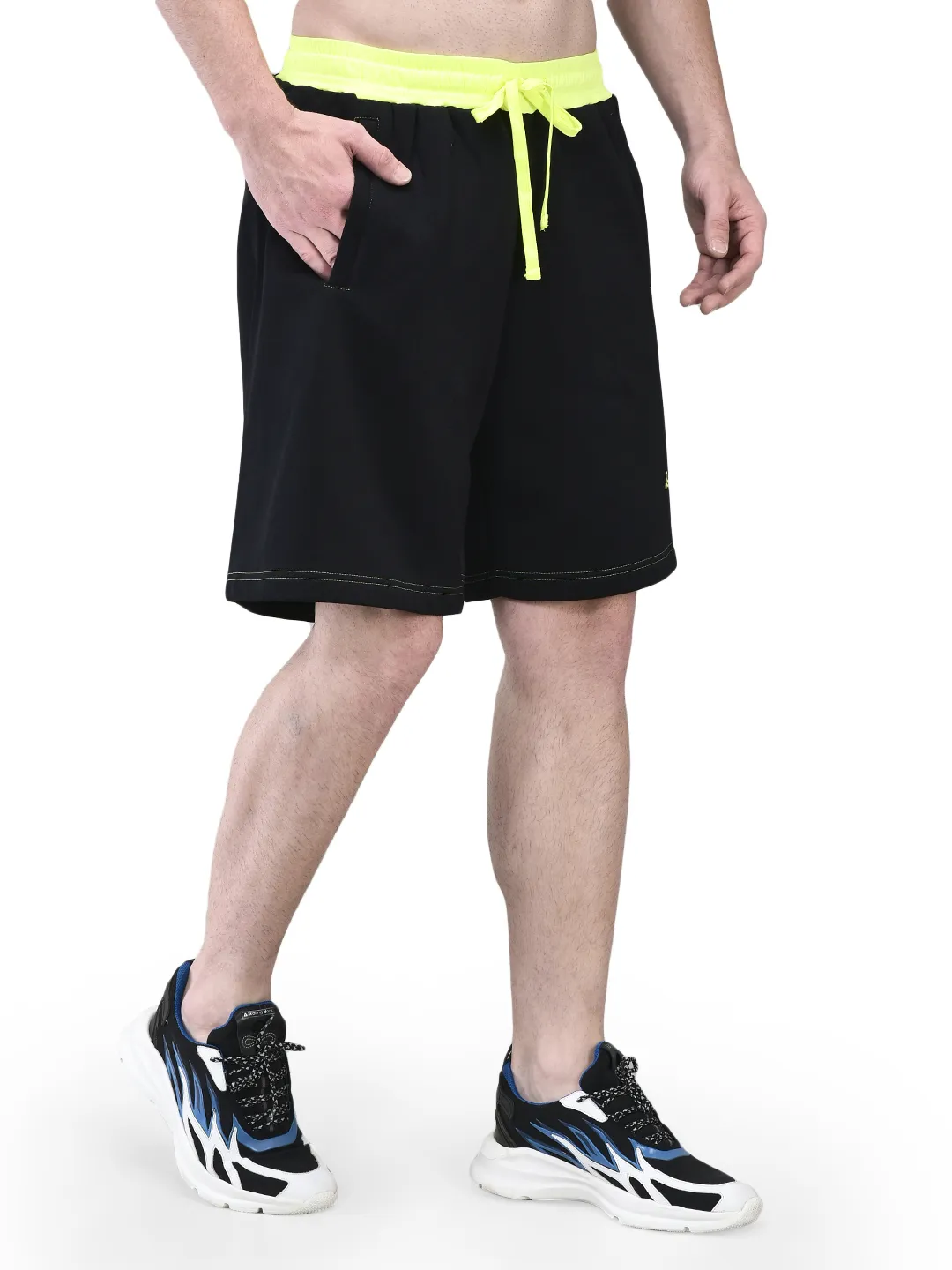 Black/neon Shorts - Thumbnail 5