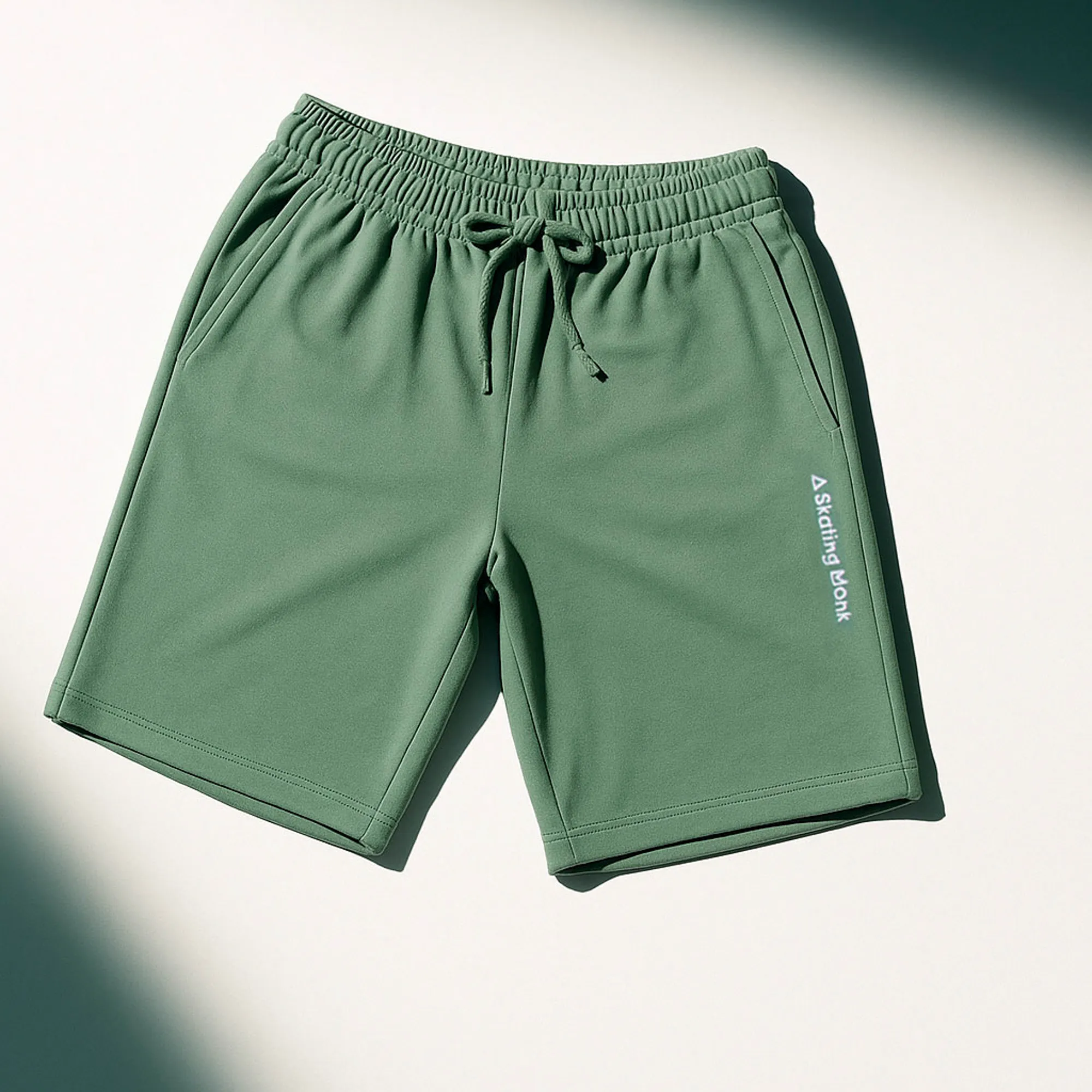 Oversized green shorts - Thumbnail 5