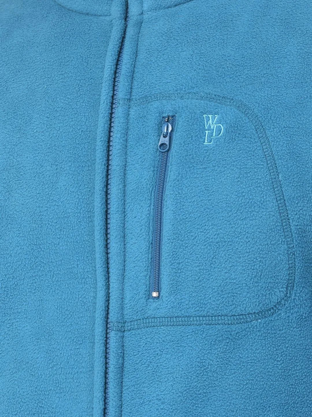 Teal blue sweatshirt for men - Thumbnail 3