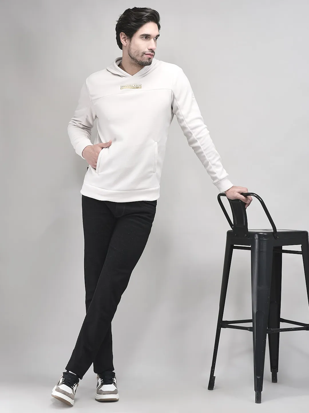 Insulating Moonbeam Polar Fleece Hoodie For Men - Thumbnail 9