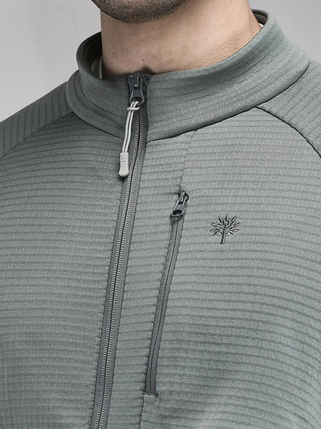 Men Dolive Outdoor Zip-Front Sweatshirt - Thumbnail 4