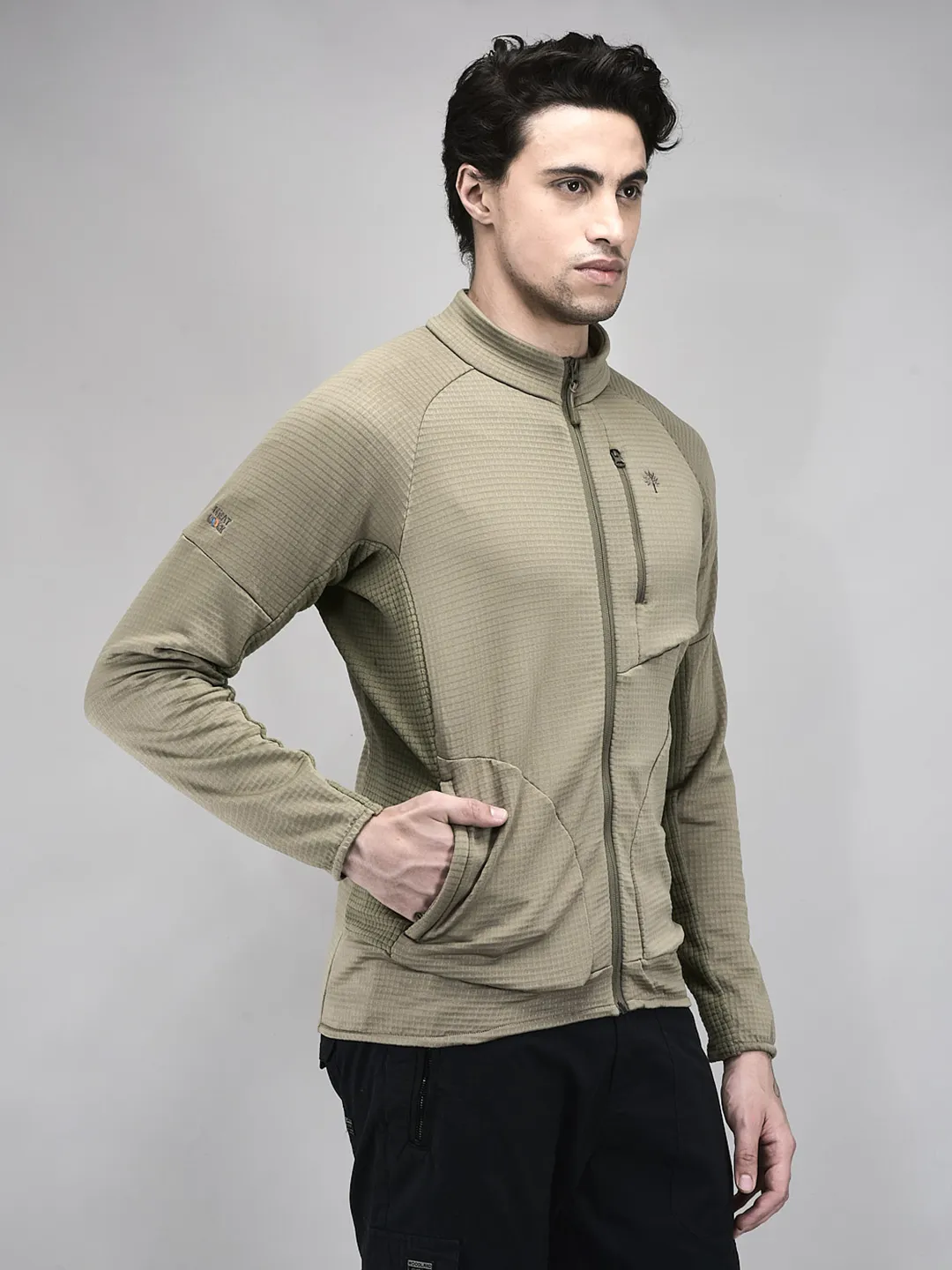 Men Lolive Outdoor Zip-Front Sweatshirt - Thumbnail 2