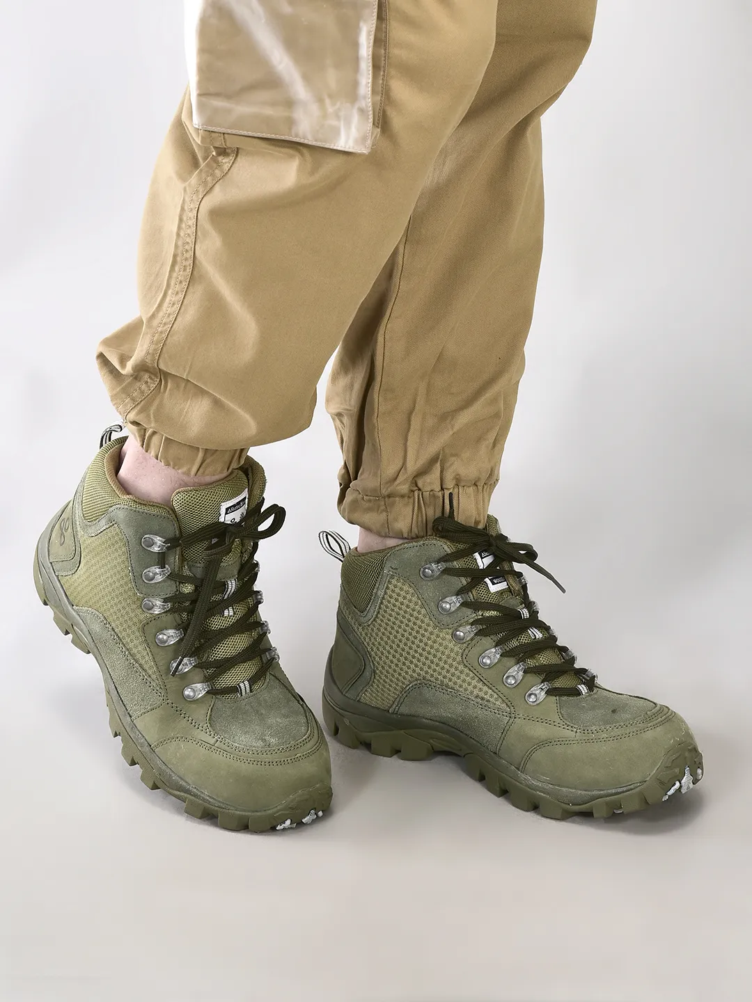 Olive sweatshirt - Thumbnail 6