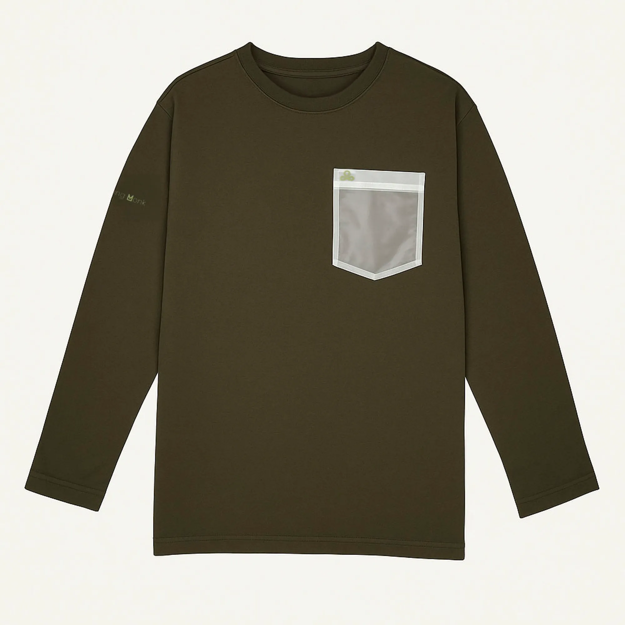 Olive sweatshirt - Thumbnail 13