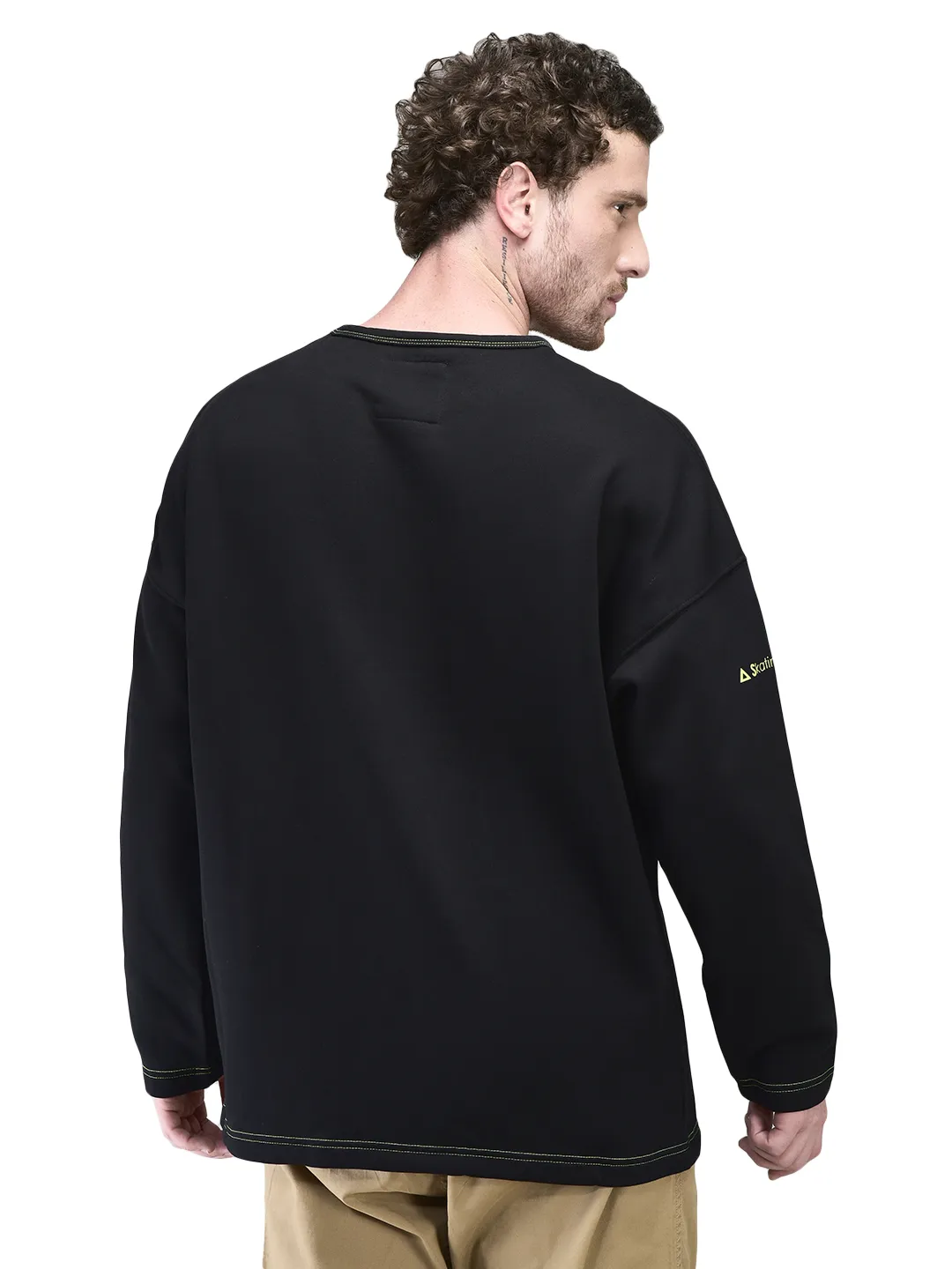 Black/neon sweatshirt - Thumbnail 9
