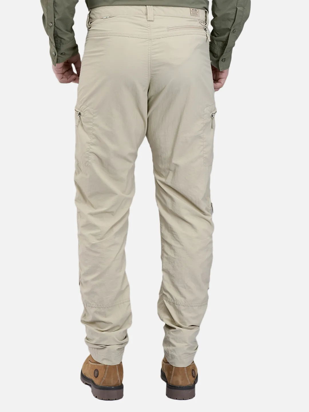 Woodland Men Beige Nylon Cargo Pants 6