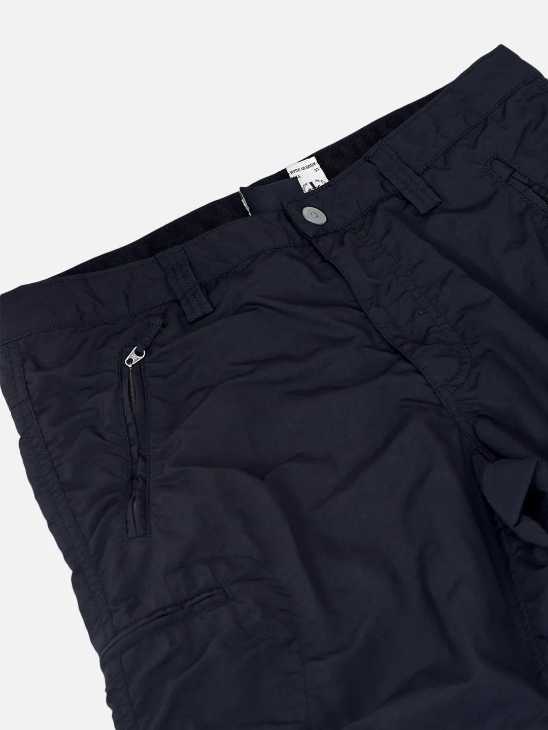 Woodland Men Black Nylon Cargo Pants 5