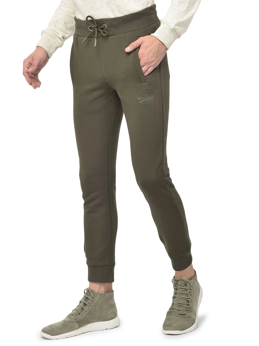 Woodland Olive Jogger Pant - Thumbnail 2