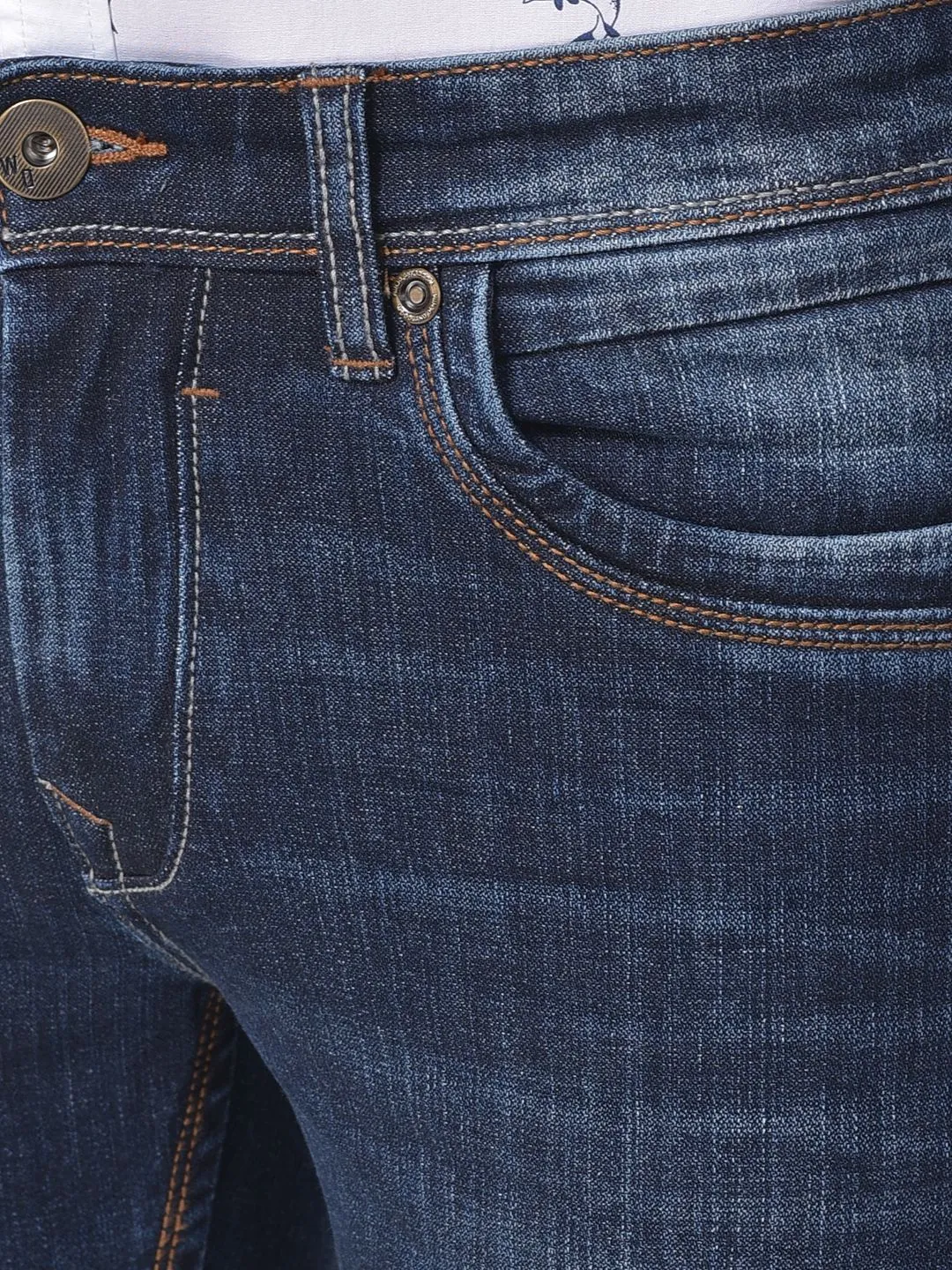 Dark Blue Jeans for men - Thumbnail 3
