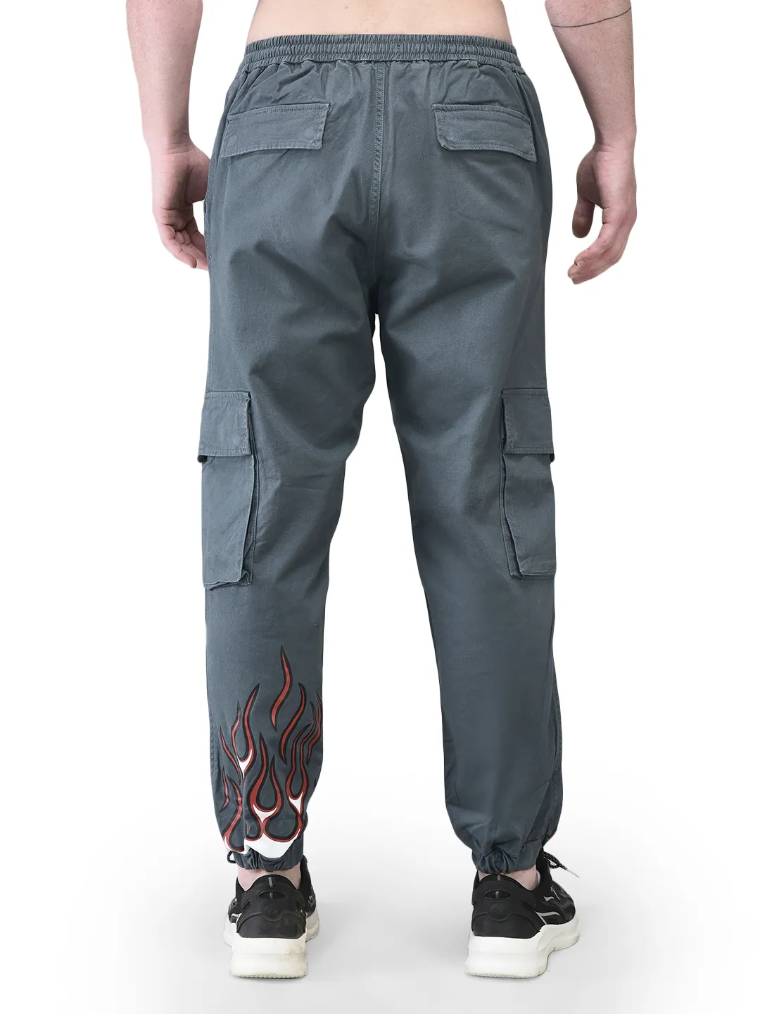 Grey jogger pants - Thumbnail 10