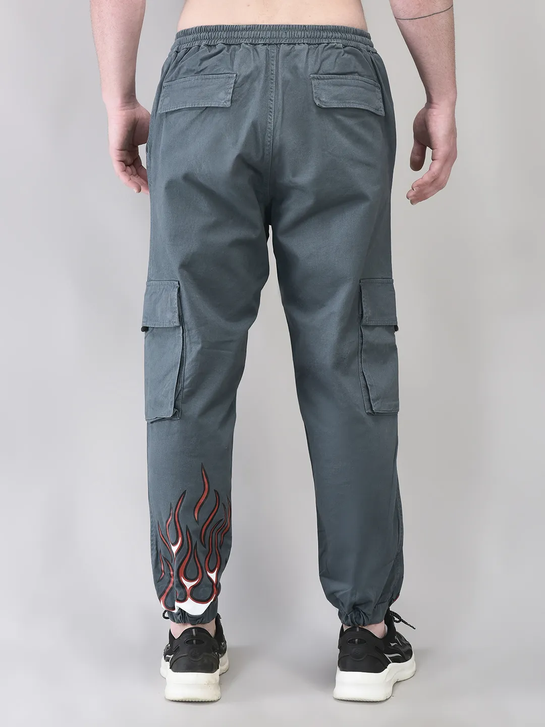 Grey jogger pants - Thumbnail 11