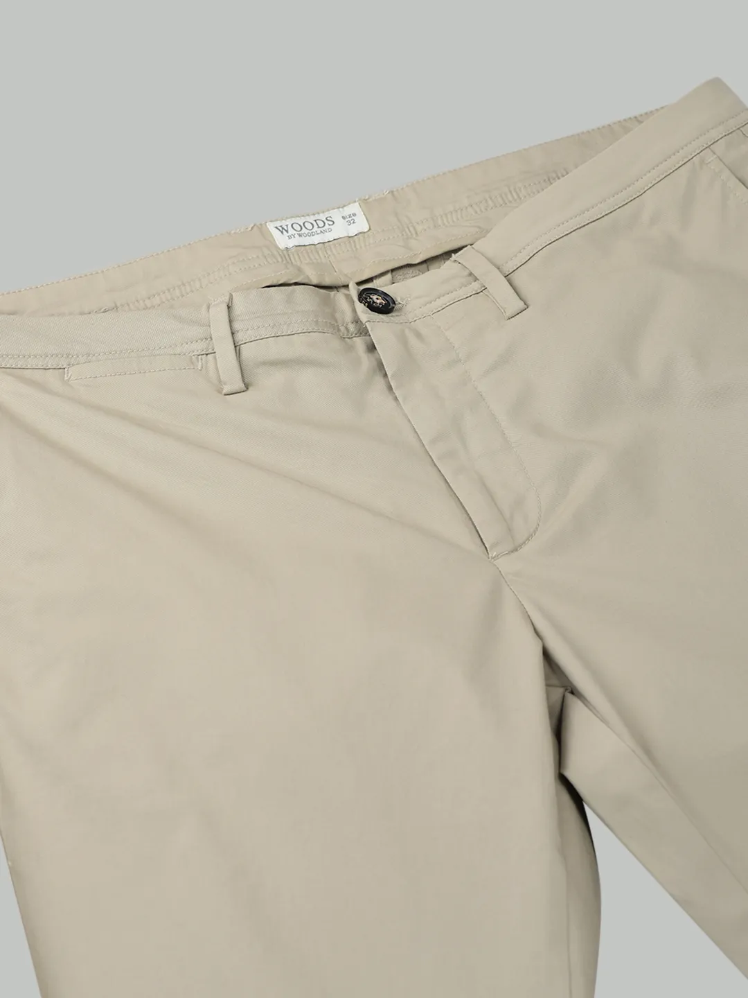 Woods Sand Chinos For Men - Thumbnail 5