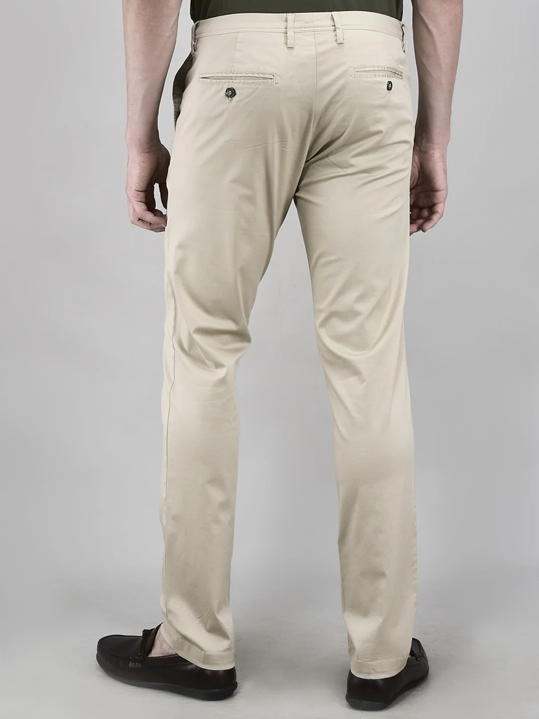 Woods Sand Chinos For Men - Thumbnail 6