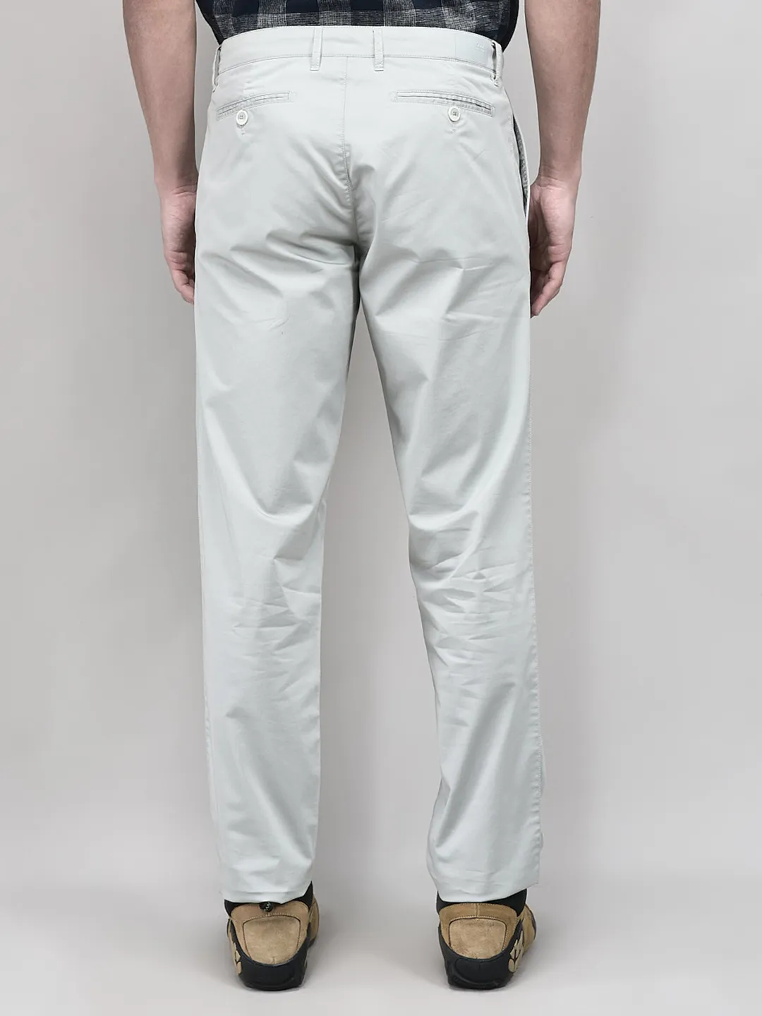 Woodland Slate Grey Men Chinos - Thumbnail 6
