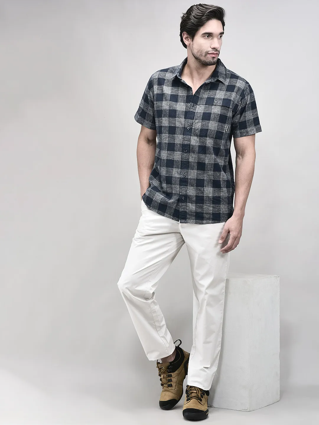 Woodland White Sand Men Chinos - Thumbnail 7