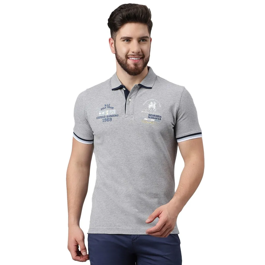 Mgrey Polo Shirt for Men - Thumbnail 1